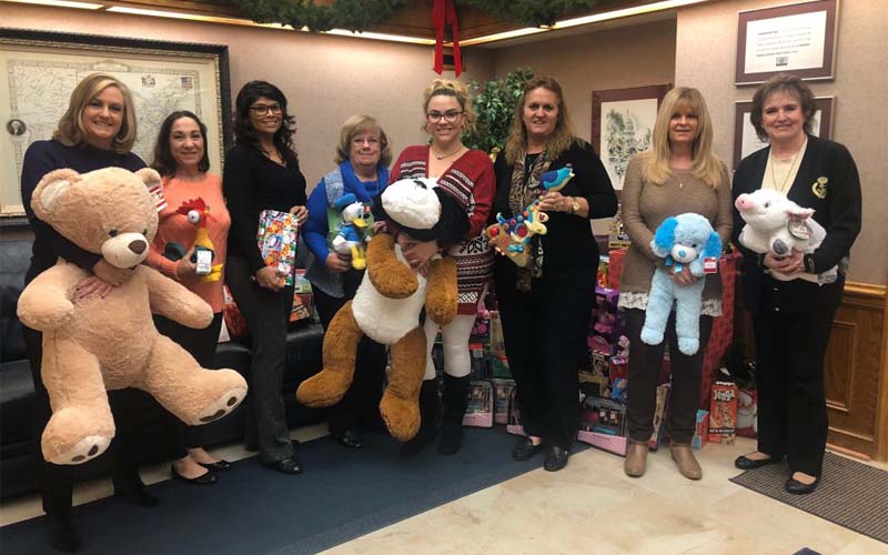 Toys for Tots Donation, Dec 2018