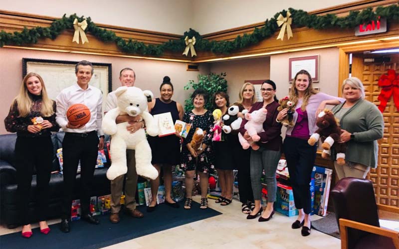 Toys for Tots Donation, Dec 2019